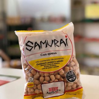 SAMURAI, Cereal Ovoproteico con Queso, 60g, SIN TACC