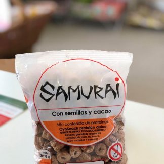 SAMURAI, Cereal ovoproteico con semillas y cacao.   SIN TACC .60g