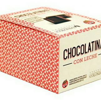 COLONIAL, Chocolatinas con LECHE, 50u de 50g, SIN TACC