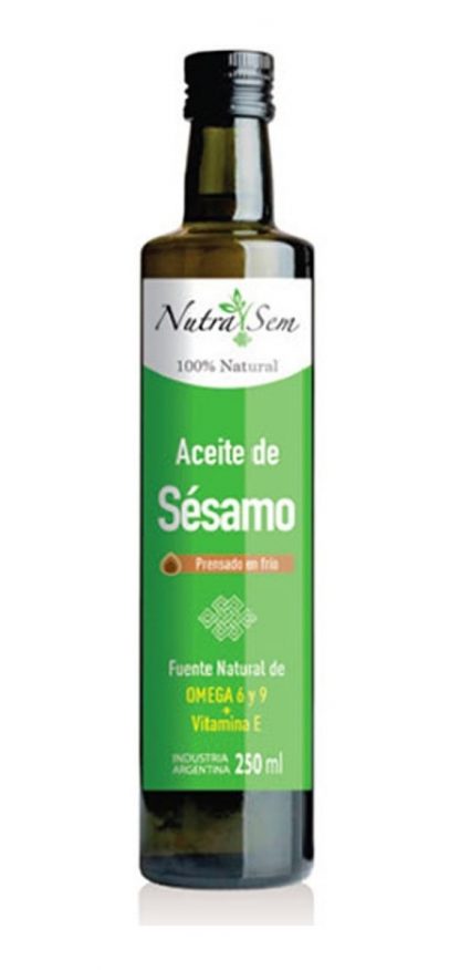 NUTRASEM, Aceite de sésamo tostado gourmet, 250 ml