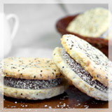 EPUYEN, alfajores LIGHT de chia relleno ddl, 12u de 50g