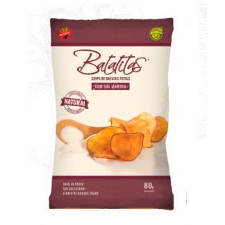 NUESTROS SABORES. Batatas. SIN TACC. 80g