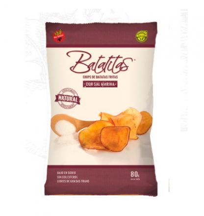 NUESTROS SABORES. Batatas. SIN TACC. 80g