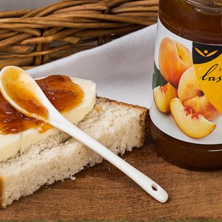 LAS QUINAS, Mermelada de Durazno, 450g, SIN TACC