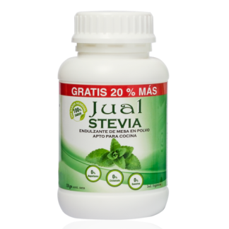 Jual, Edulcorante stevia en polvo, 110g