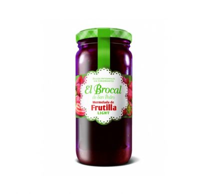 EL BROCAL, Dulce de Frutilla LIGHT, 400g, SIN TACC