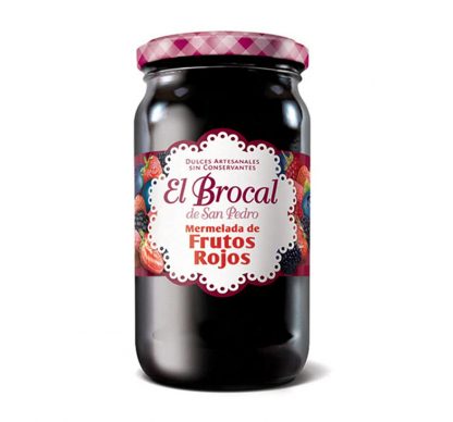 EL BROCAL, Dulce de Frutos Rojos, 420g, SIN TACC