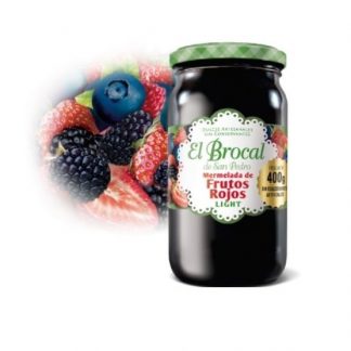 EL BROCAL, Dulce de Frutos Rojos LIGHT, 400g, SIN TACC