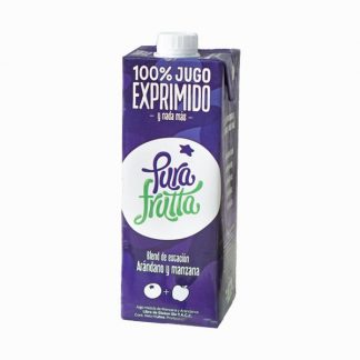 PURA FRUTTA, Jugo Manzana y Arándanos, 1lt, SIN TACC