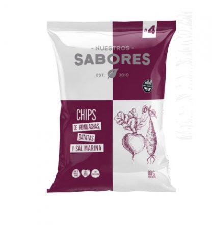 NUESTROS SABORES. Raíces. Batatas y Remolachas. SIN TACC. 80g