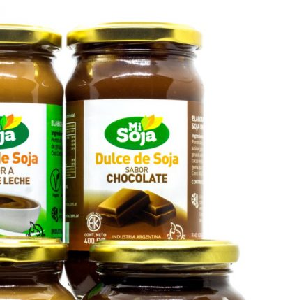 MI SOJA, dulce de soja orgánica, sabor chocolate, 400g