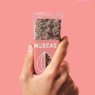 MUECAS, barritas de cacao, avellanas y coco, 16u