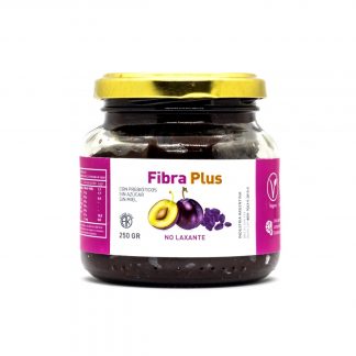 FIBRAPLUS, Mermelada Ciruela con prebióticos y miel, SIN AZUCAR, 250g
