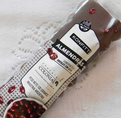COLONIAL, Almendras con chocolate, 100g, SIN TACC