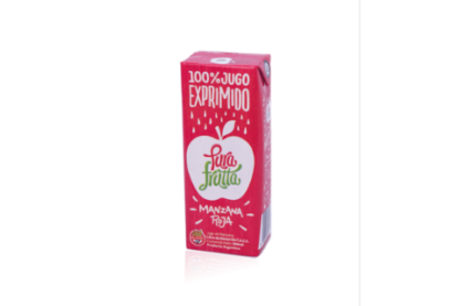 PURA FRUTTA, Jugo Manzana Roja, 200ml, SIN TACC