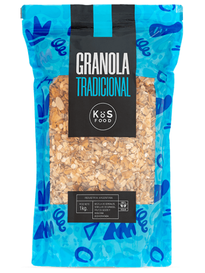 KOS FOOD, granola Tradicional, 1kg