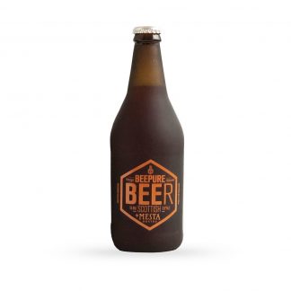 BEEPURE, Cerveza artesanal SCOTTISH MIEL x500ml