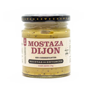 RECETAS DE ENTONCES, Mostaza de Dijon, 175g