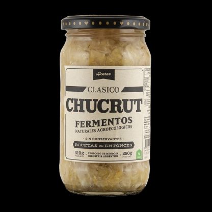 ALCARAZ, Chucrut Fermentos Agroecológicos Clásico, 310g