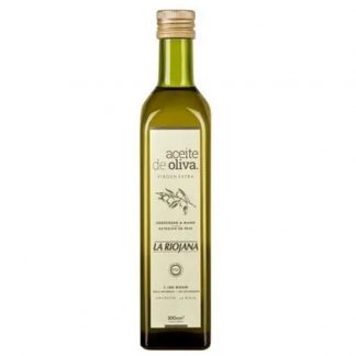OFERTA LA RIOJANA, Aceite de oliva virgen extra alta gama, extraído en frío, 500cm3.