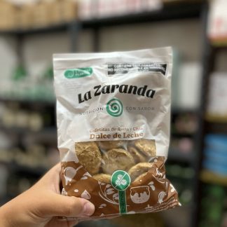 LA ZARANDA, Galletitas SIN AZUCAR Dulce de Leche, 200g, VEGANAS
