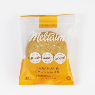 MELTAIM, Alfajores de Naranja, x12