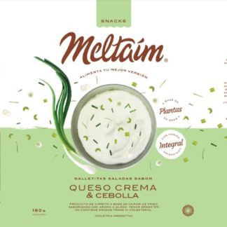 MELTAIM, snack queso crema y cebolla
