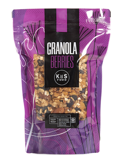 KOS FOOD, Granola Berries, 400g