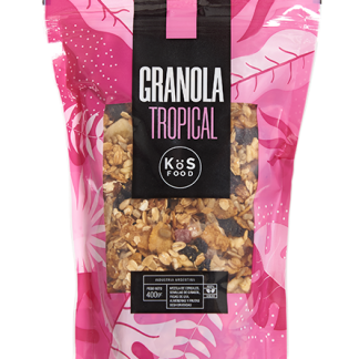 KOS FOOD, granola Tropical, 400gr.