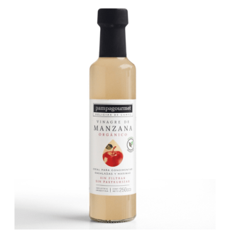 PAMPA GOURMET, Vinagre de Manzana Orgánico, 250cc