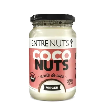 ENTRENUTS, Aceite de Coco Virgen, 360g