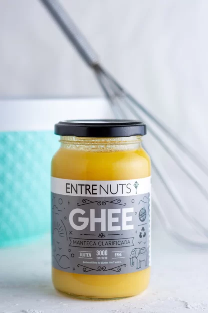 ENTRENUTS, Ghee Manteca Clarificada, 300g