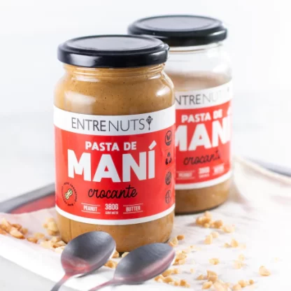 ENTRENUTS, Pasta Maní Crocante, 380g