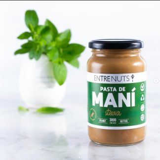 ENTRENUTS, Pasta Maní Stevia, 380g
