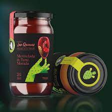 LAS QUINAS, Mermelada Tuna Morada, 450g, SIN TACC