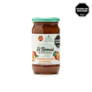 EL BROCAL,  Dulce de durazno LIGHT, 400g, SIN TACC