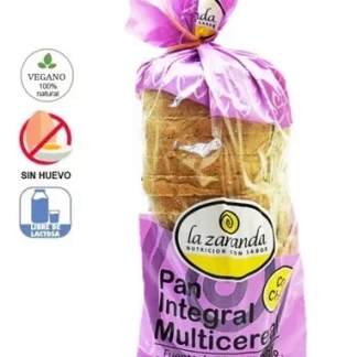 LA ZARANDA, Pan Integral Multicereal CON Chía, 500g, VEGANO