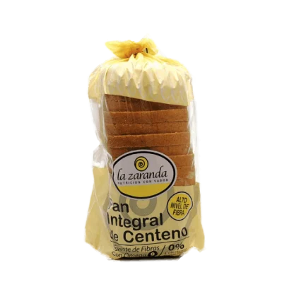 LA ZARANDA, Pan Integral de Centeno, 500g, VEGANO