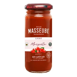 MASSEUBE, Mermelada de Rosa Mosqueta SIN AZUCAR, 262g