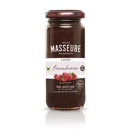 MASSEUBE, Mermelada de Frambuesa SIN AZUCAR, 262g