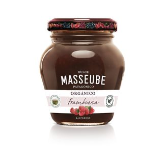 MASSEUBE, Mermelada de Frambuesa ORGÁNICA, 352gr