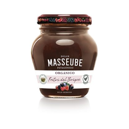 MASSEUBE, Mermelada de Frutos del Bosque ORGÁNICA, 352gr