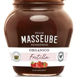 MASSEUBE, Mermelada de Frutilla ORGÁNICA, 352gr