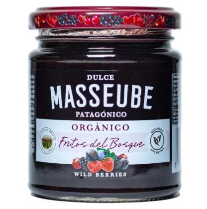 MASSEUBE, Mermelada de Frutos del Bosque, 240gr