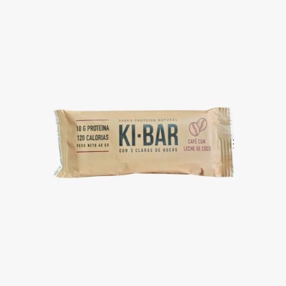 KIBAR, Barrita Proteíca Cafe con leche, 45g