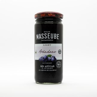 MASSEUBE, Mermelada de Arándanos SIN AZUCAR, 262g