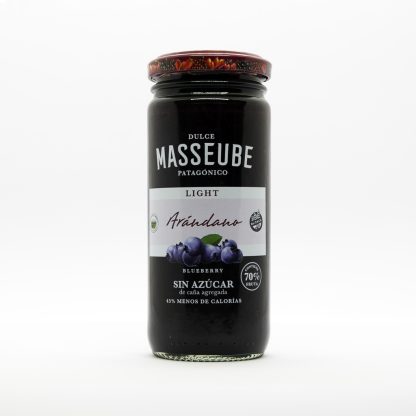 MASSEUBE, Mermelada de Arándanos SIN AZUCAR, 262g