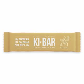 ¡¡¡OFERTA VTO JULIO 2025!!! KIBAR, Barrita Proteíca Vainilla Natural, 45g