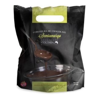 COLONIAL, Cobertura Semiamarga 80%, 1kg
