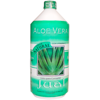 JUAL, Jugo de Aloe Bebible Natural, 1L